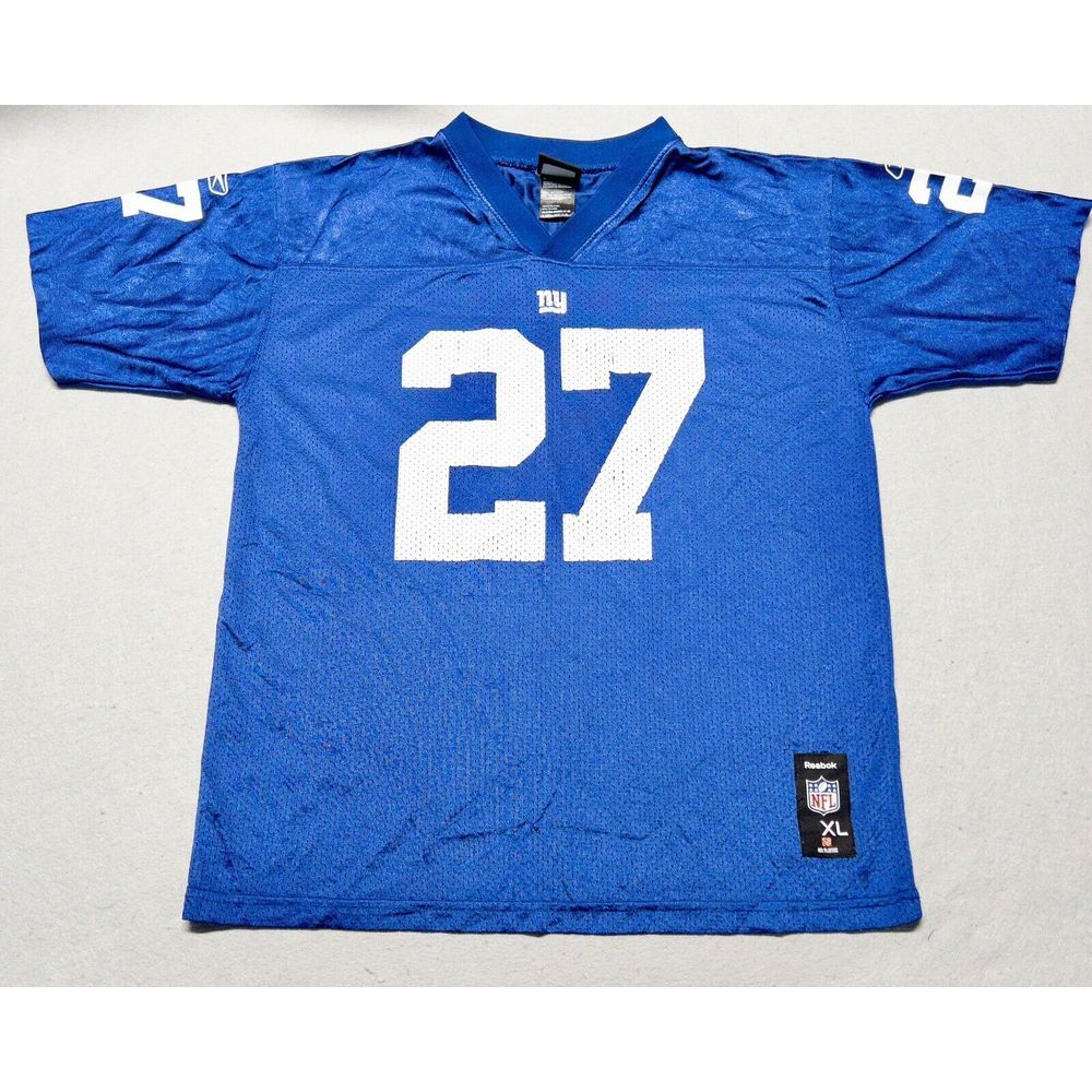 Reebok NY Giants Brandon Jacobs Jersey‎ Youth XL 18/20